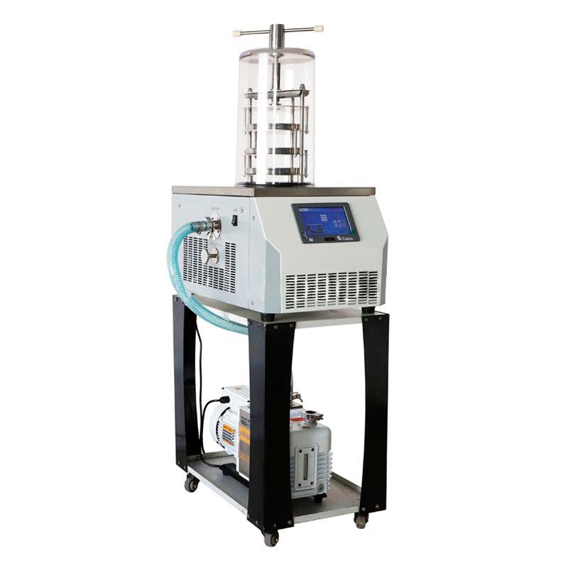 Secador de congelación de laboratorio de prensa de sobremesa YR05187