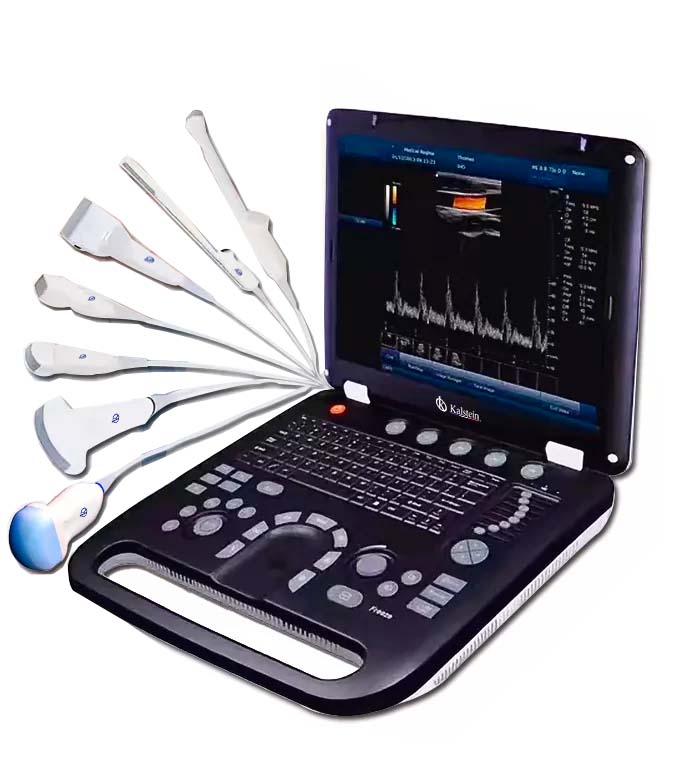 Ultrasonido Doppler a color con pantalla de 15 pulgadas Para Prueba de Corazón, Embarazo YR05152