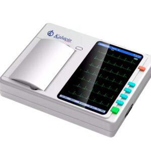 Máquina médica de ecg 12 derivaciones y 6 canales YR05159